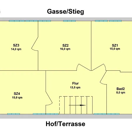 아파트 Stieg 1 크베들린부르크